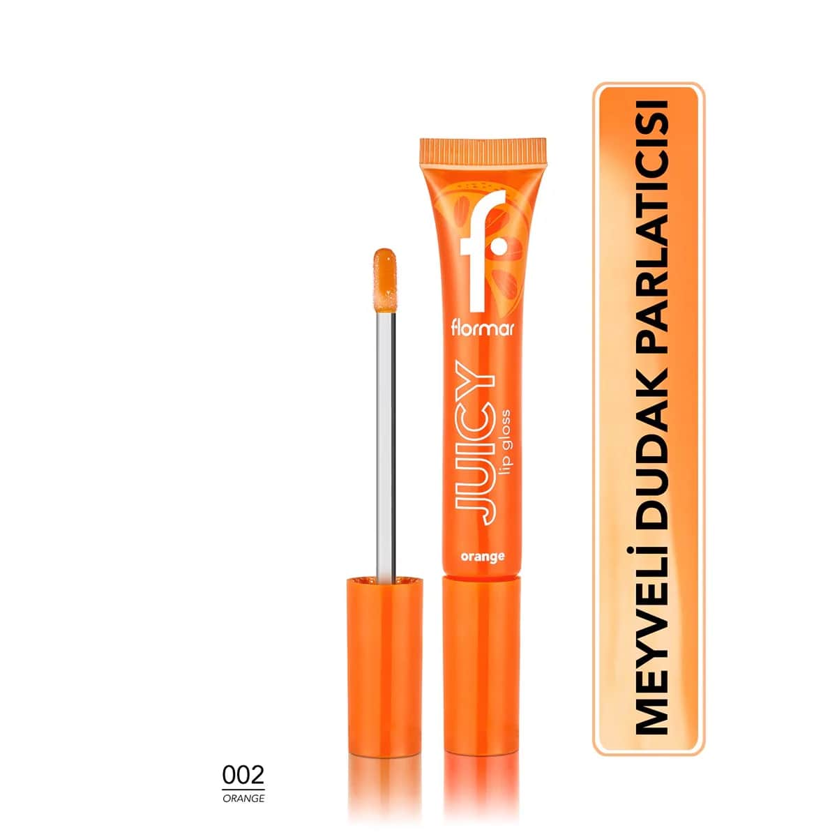 Flormar Juicy Lip Gloss 002 Orange 1 pcs