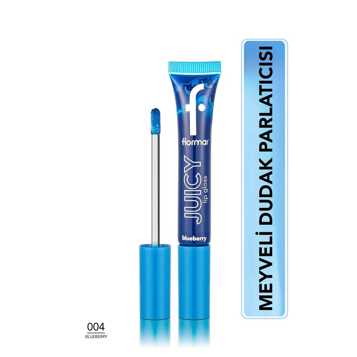 Flormar Juicy Lip Gloss 004 Blueberry 1 pcs