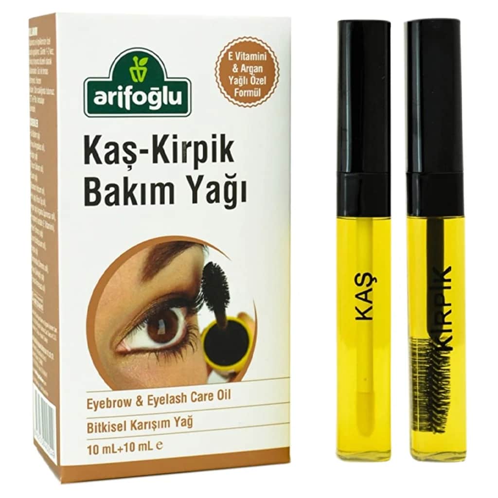 Arifoğlu Organic Eyebrow &amp; Eyelash Care Oil 20 ml Revitalizer