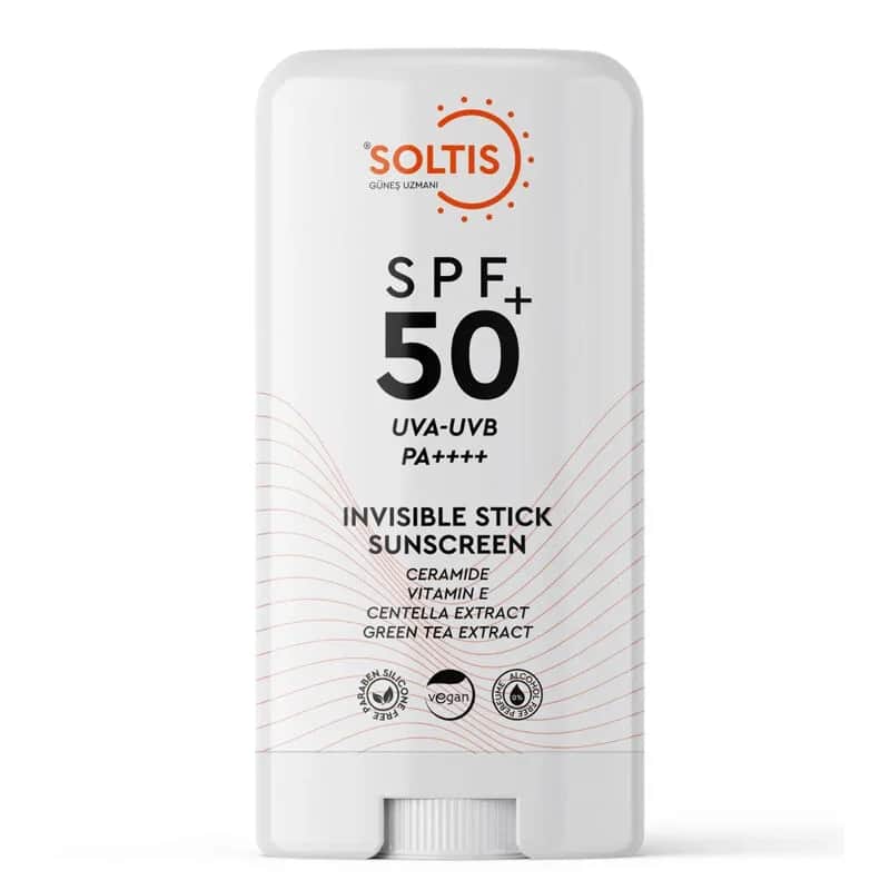 Soltis Transparent Stick Sunscreen Spf50+ 15 gr