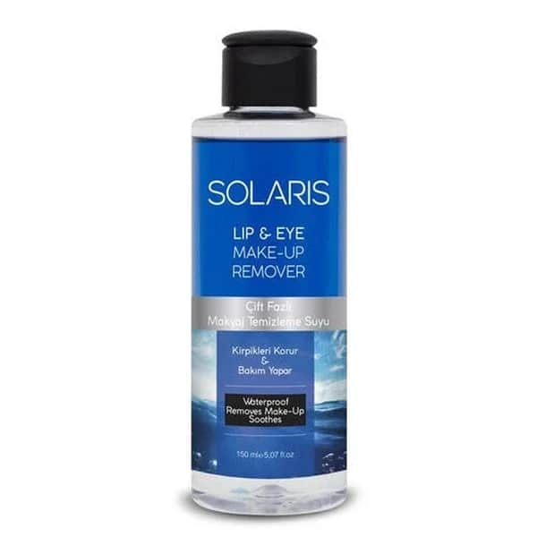 Solaris Dual-Phase Eye Makeup Remover 150 ml - Gentle &amp; Effective