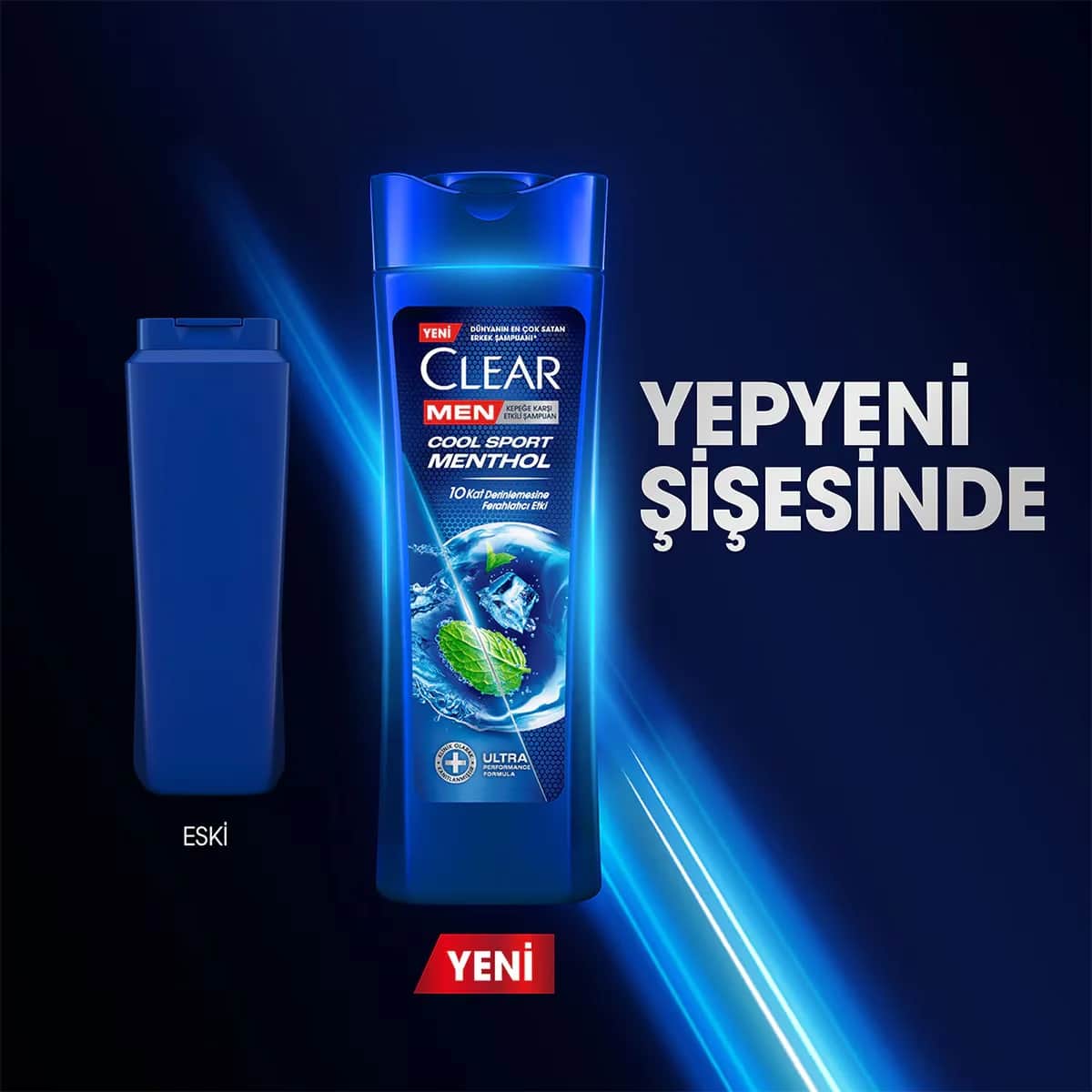 Clear Men Shampoo Cool Sport Menthol 350 ml