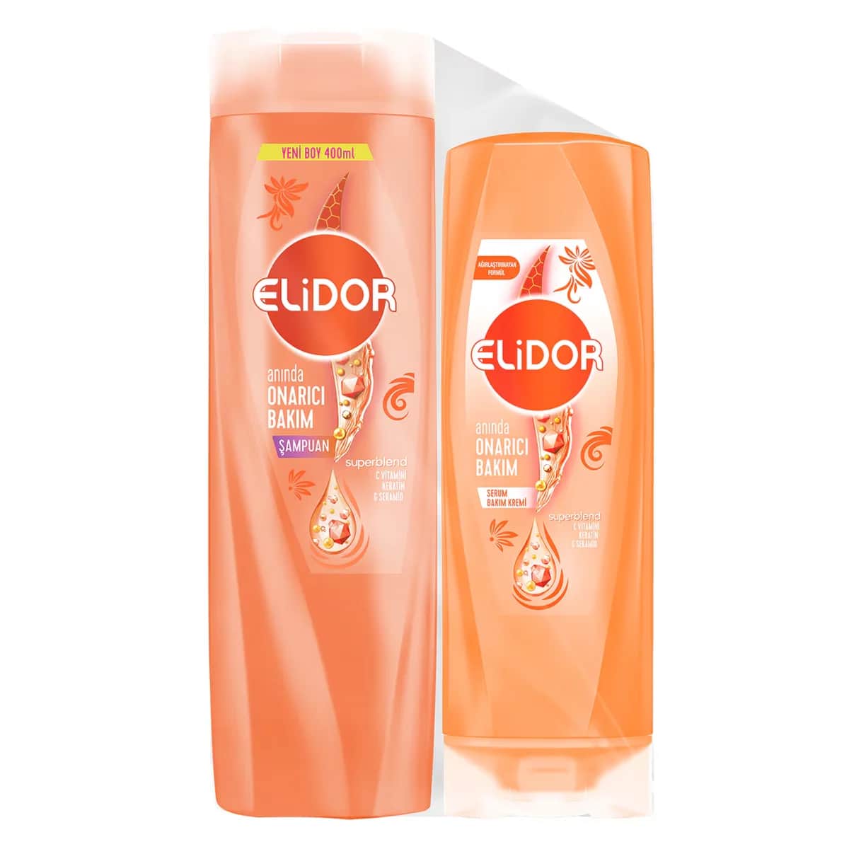 Elidor Superblend Shampoo 400 ml + Conditioner 200 ml Repair Care 400 ml + 200 ml