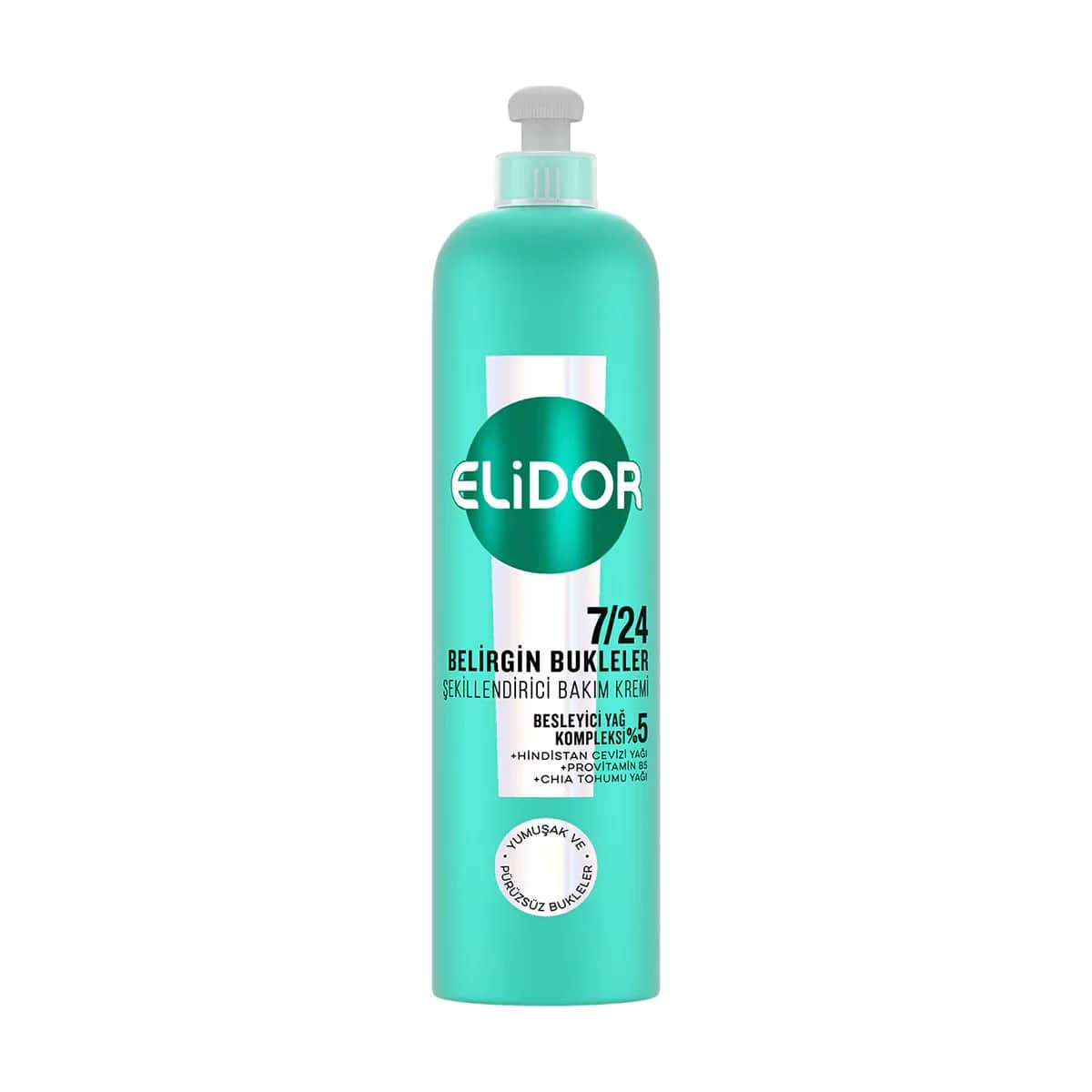 Elidor 7/24 styling Hair Care Cream Definite Curls Wavy And Curly Hair 240 ml