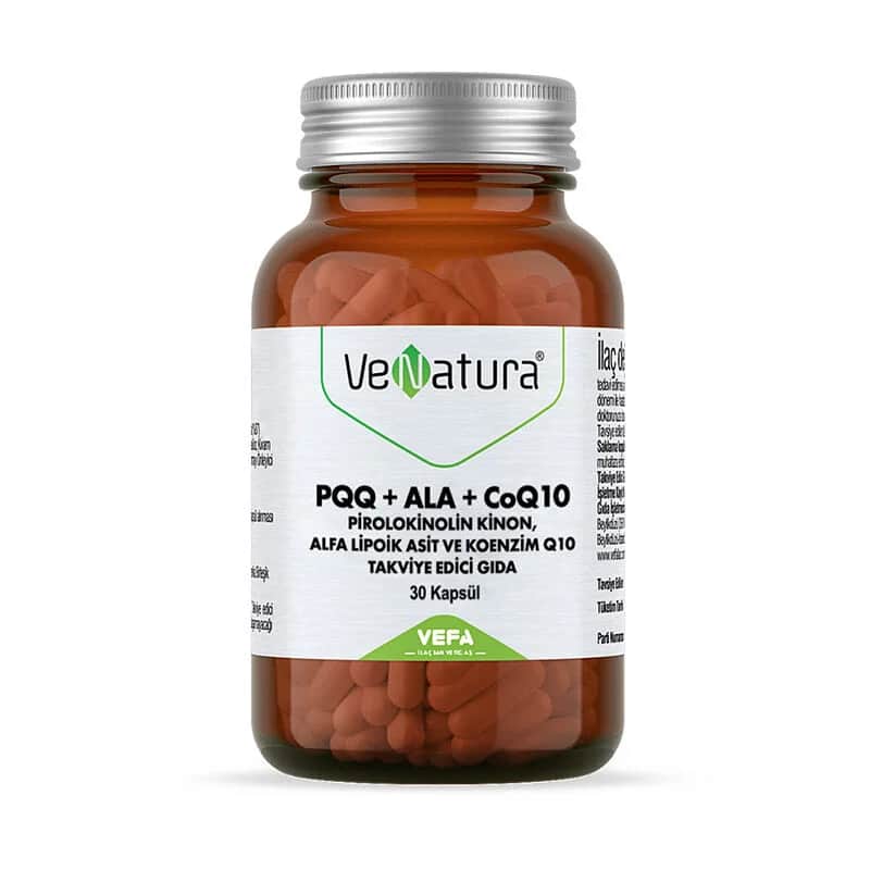 Venatura Pqq+ala+coq10 food Supplement 30 capsules