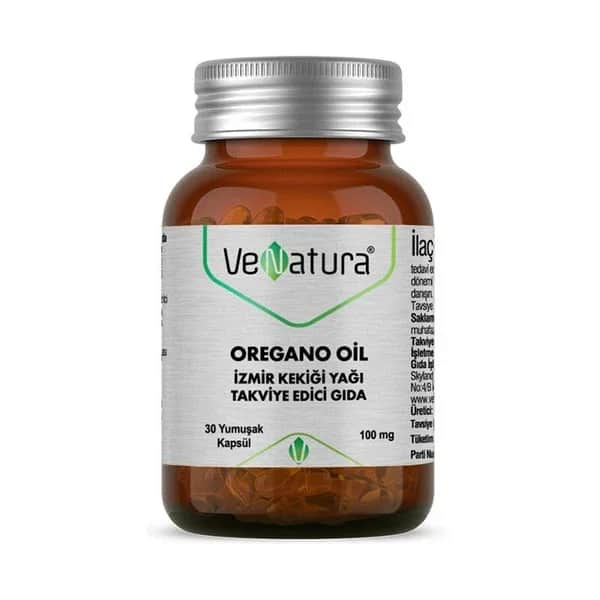 Venatura Oregano Oil İzmir Thyme Oil 30 soft Capsules