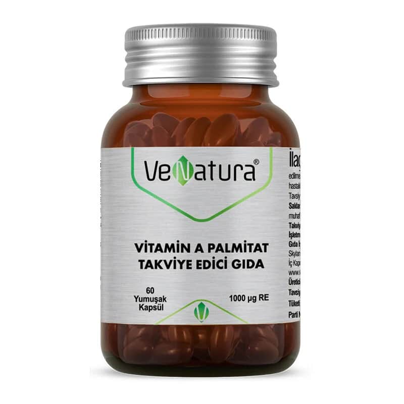 Venatura Vitamin A Palmitate Food Supplement 60 softgels