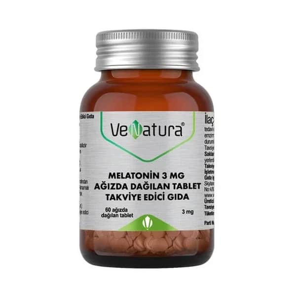 Venatura Melatonin 3 mg 60 orally Dispersible Tablets
