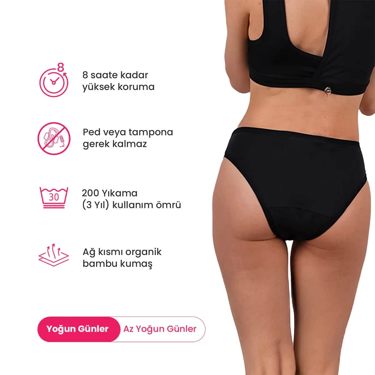 Almy Peddon Jenny Maxi Menstrual Panties - Eco-Friendly &amp; Absorbent