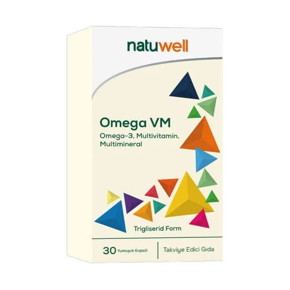 Natuwell Omega Vm 30 softgels
