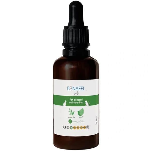 Bonafel Fish Oil Oral Health Drops for Cats &amp; Dogs 50ml