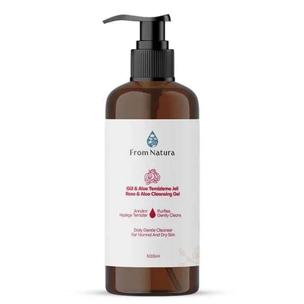 From Natura Rose Aloe Cleansing Gel 500 ml