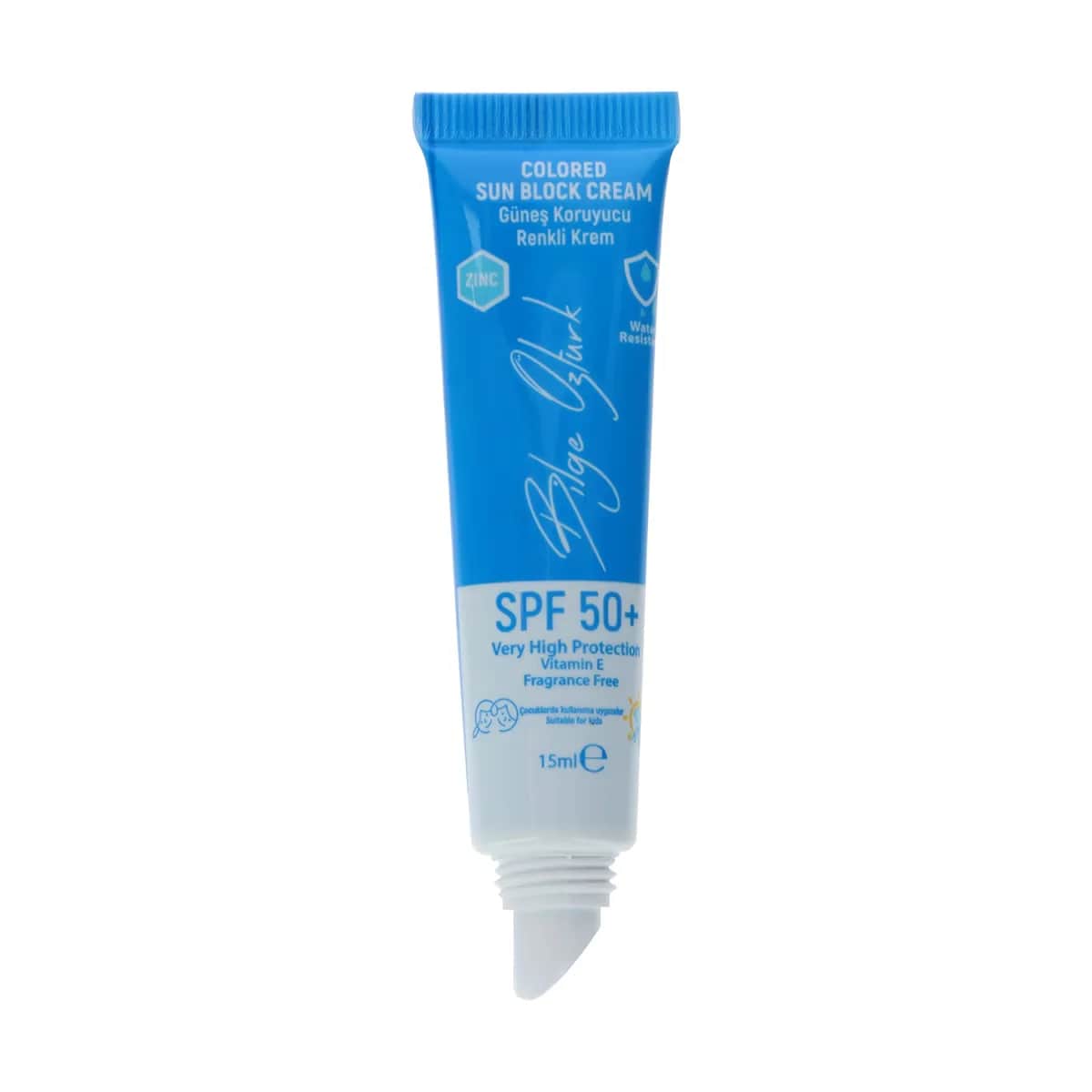 Bilge Öztürk Tinted Sunscreen Cream Blue Spf50 15 ml