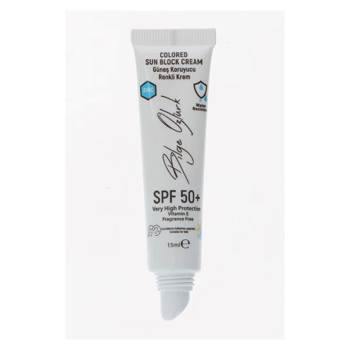 Bilge Öztürk Tinted Sunscreen Cream White Spf50 15 ml
