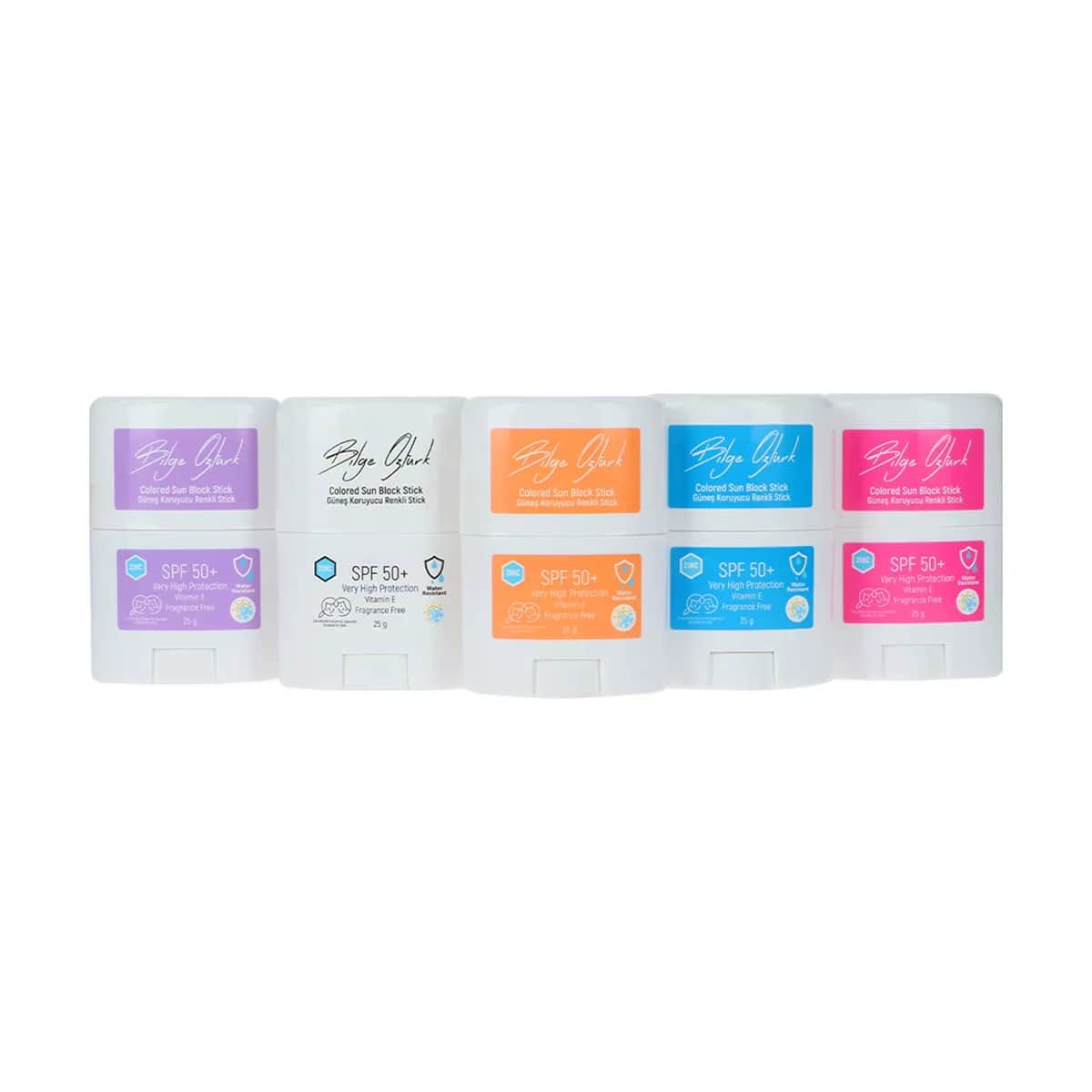 Bilge Öztürk Colored Sunscreen Stick Orange Spf50 25 gr