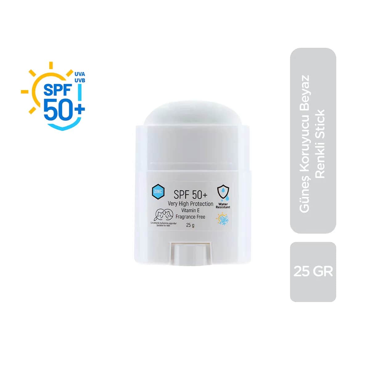 Bilge Öztürk Colored Sunscreen Stick White Spf50 25 gr