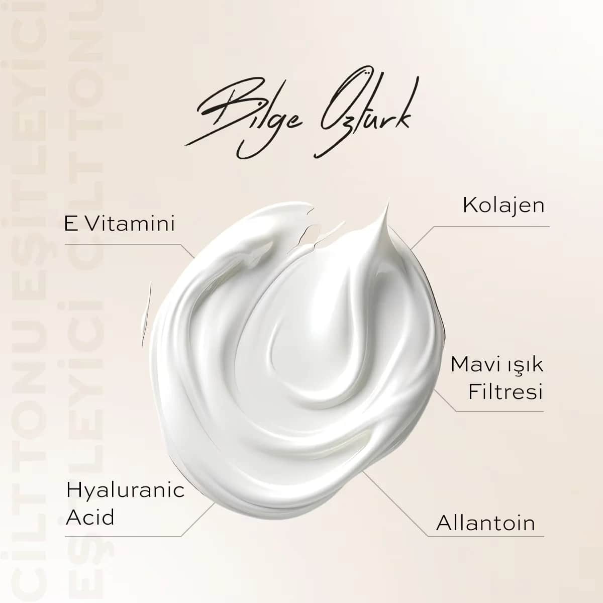 Bilge Öztürk Tone Equalizing Care Cream Spf30 50 ml