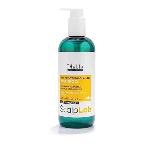 Thalia Natural Beauty Hair Care Shampoo Piroctone Olamine Helps Prevent Dandruff 400 ml