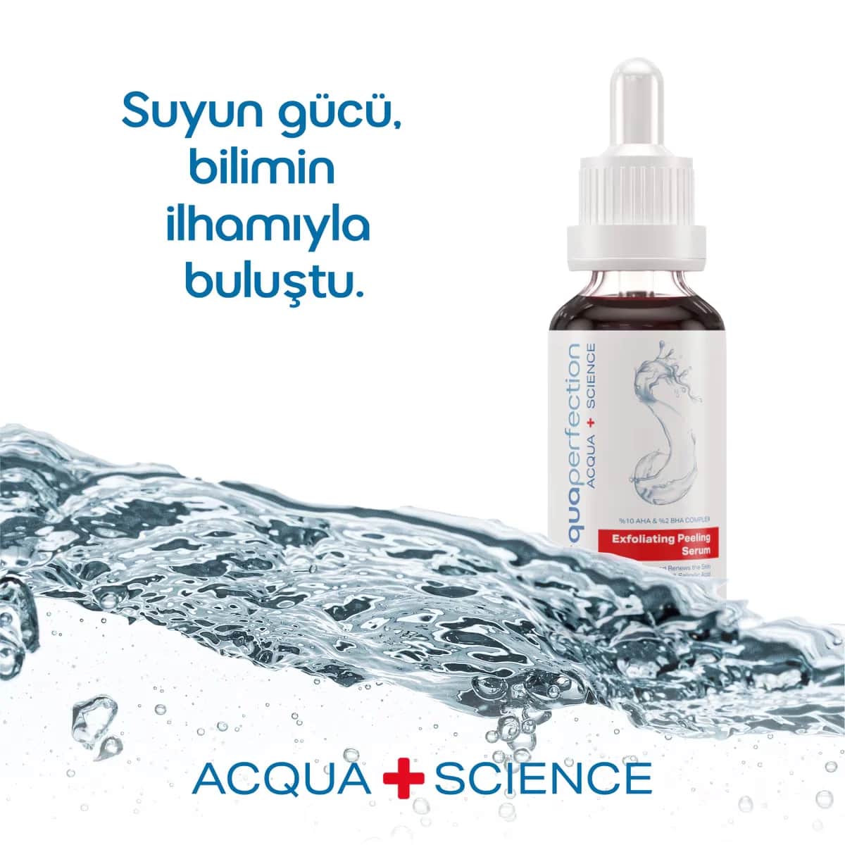 Acqua Perfection Skin Tone Equalizing And Renewing Peeling Serum 30 ml