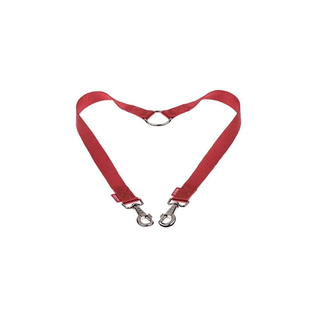 Doca Woven Fabric Double Red Travel Strap Dp35-02583