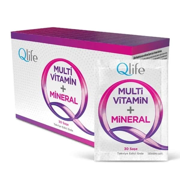Qlife Multivitamin + Mineral Supplement Food 30 chassis