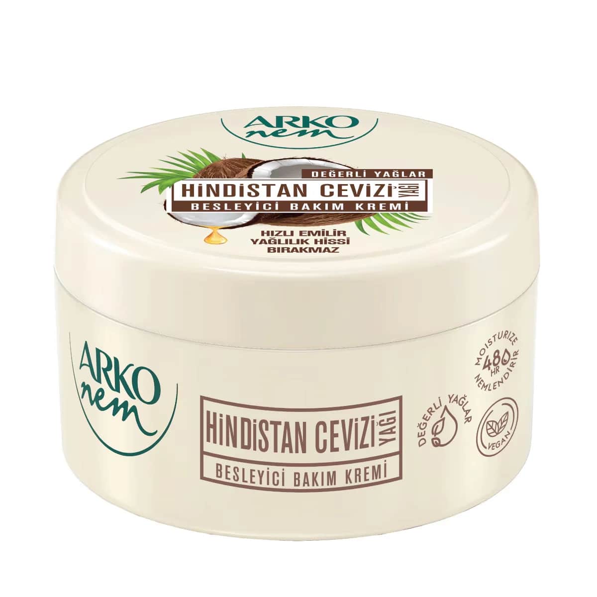 Arko Nem Essential Oils Coconut Cream 250 ml