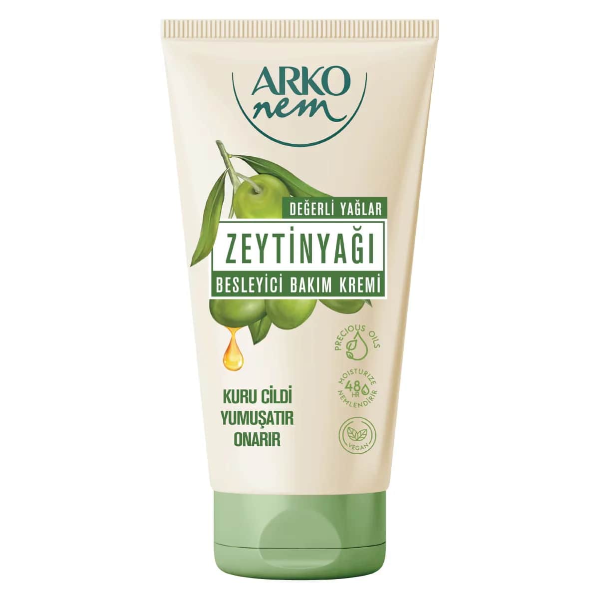 Arko Nem Olive Oil Hand &amp; Body Cream 60ml - Moisturizing Care
