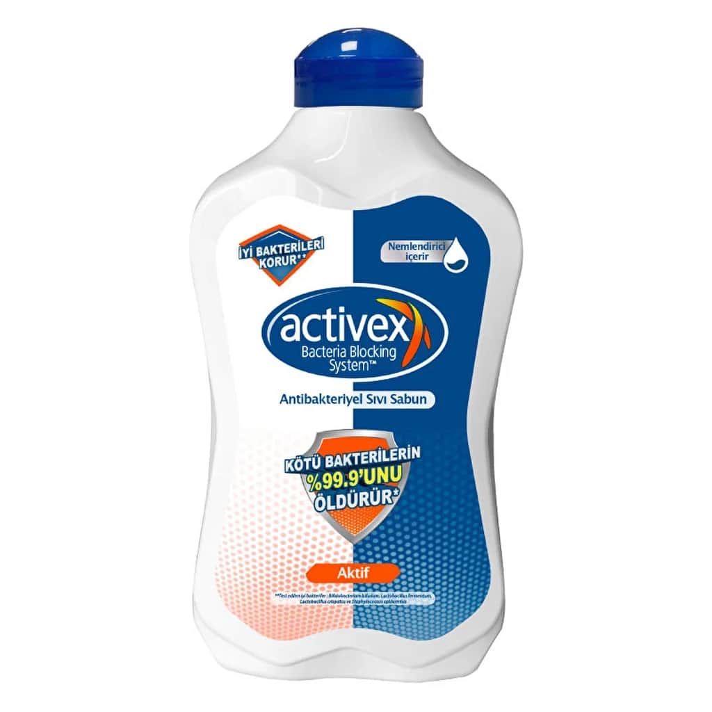 Activex Antibacterial Liquid Soap 1.5L - 99.9% Bacteria Kill