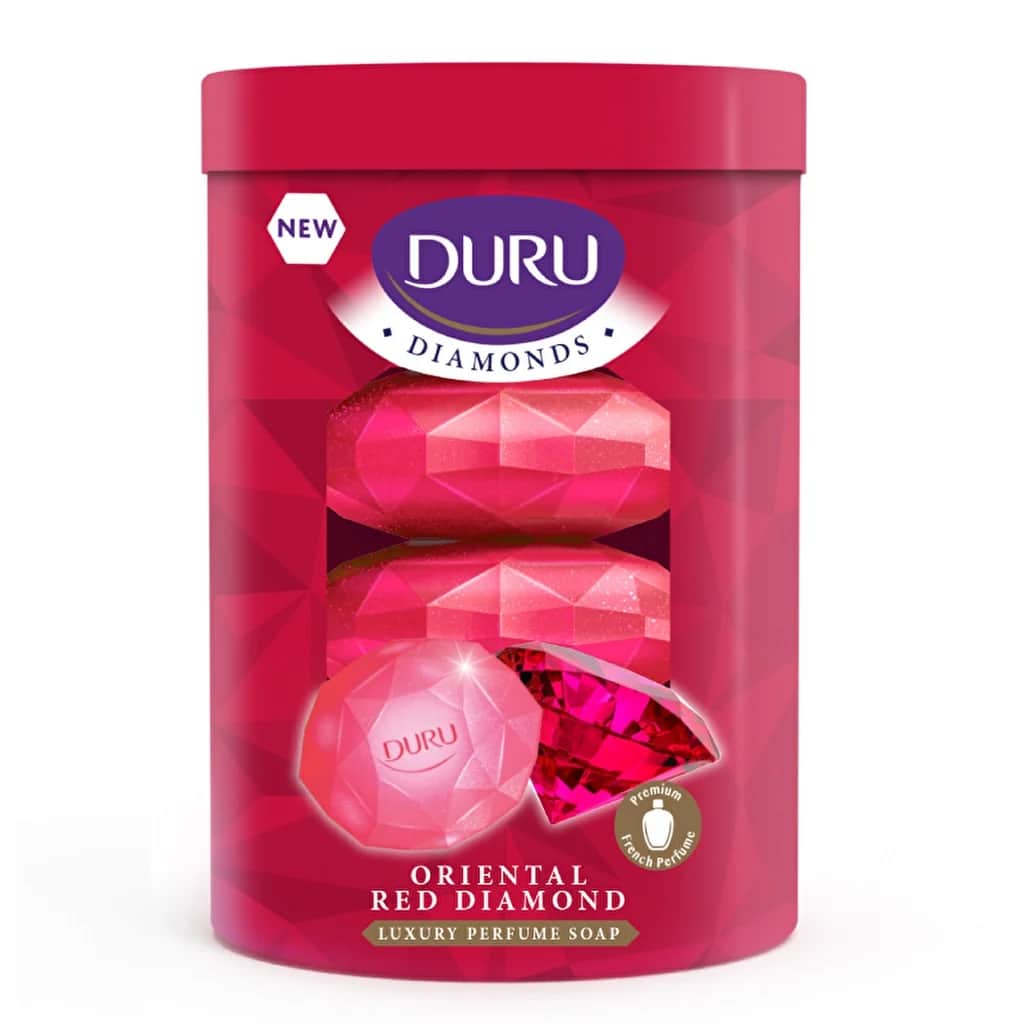 Duru Solid Soap Diamonds Series Red 360 gr