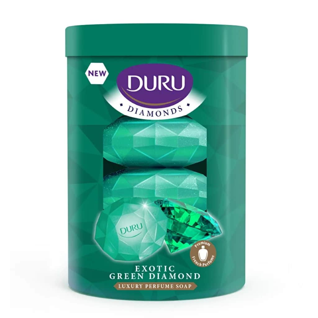Duru Solid Soap Diamonds Series Green 360 gr