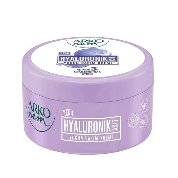 Arko Nem Vegan Hyaluronic Acid Moisturizing Cream 250ml