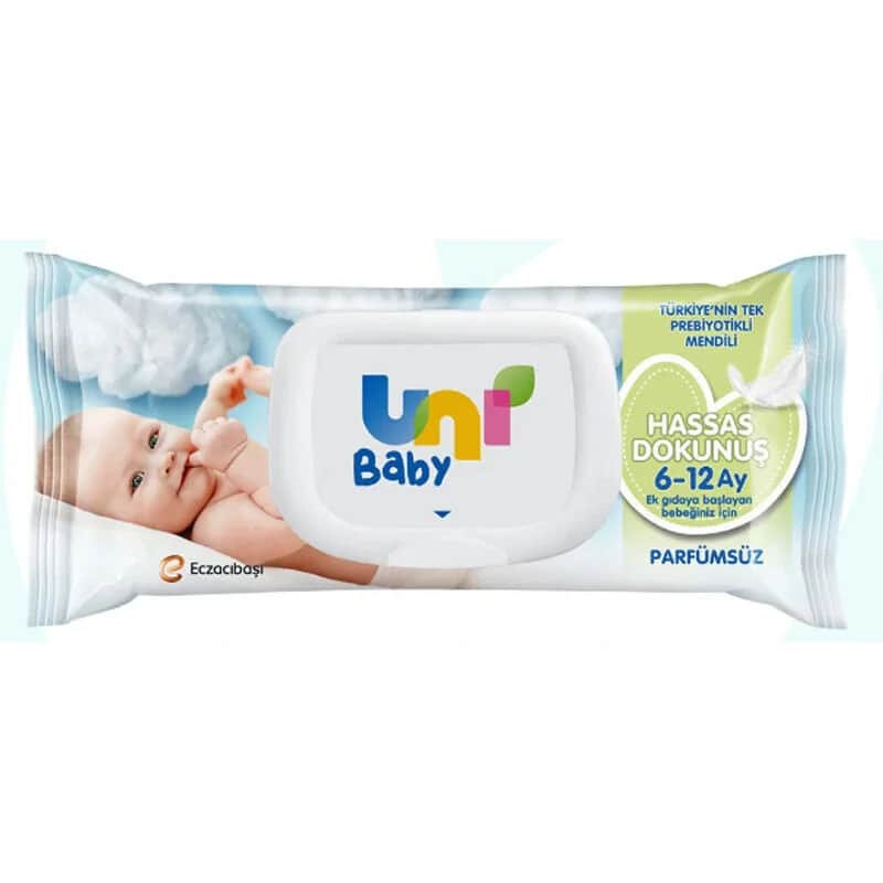 Uni Baby Sensitive Touch Wet Wipes 52 pcs