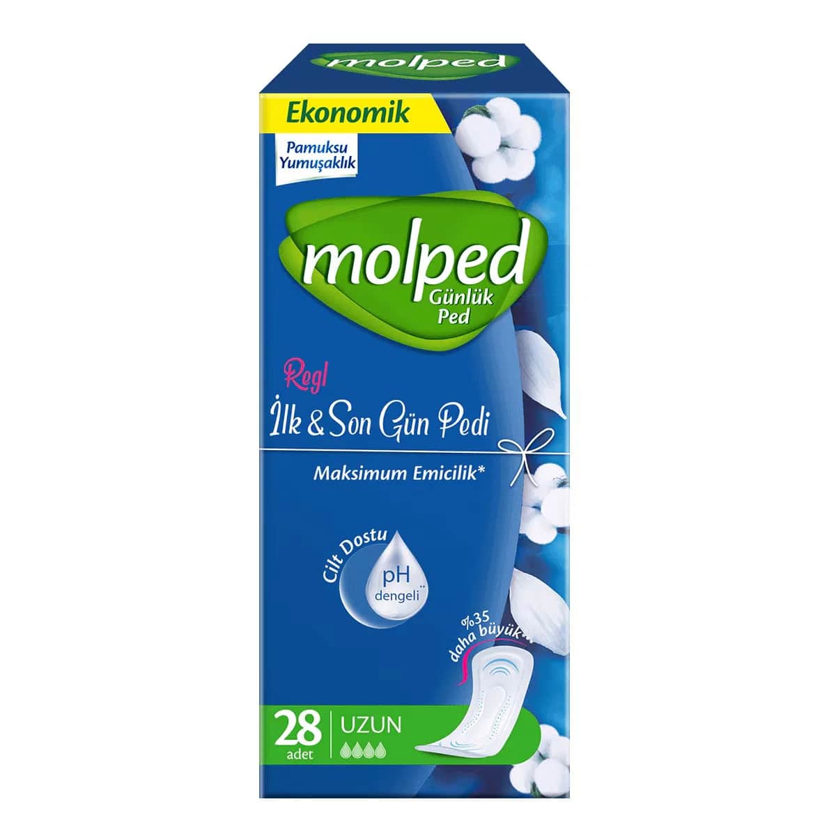 Molped First And Last Day Daily Pads 28 pcs