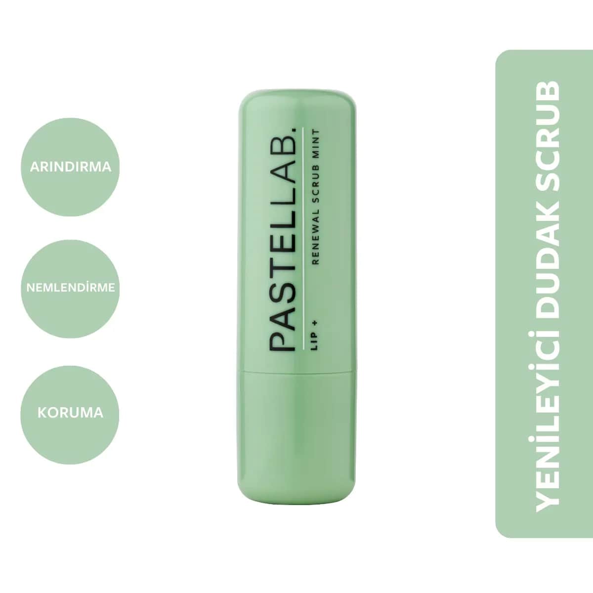 Pastellab. Lip Renewal Fresh Mint Scrub Renewing Lip Care Scrub