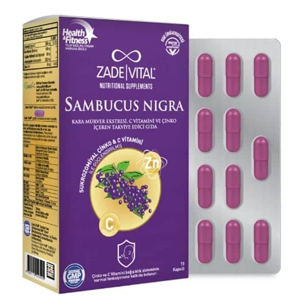 Zade Vital Sambucus Nigra 15 capsules