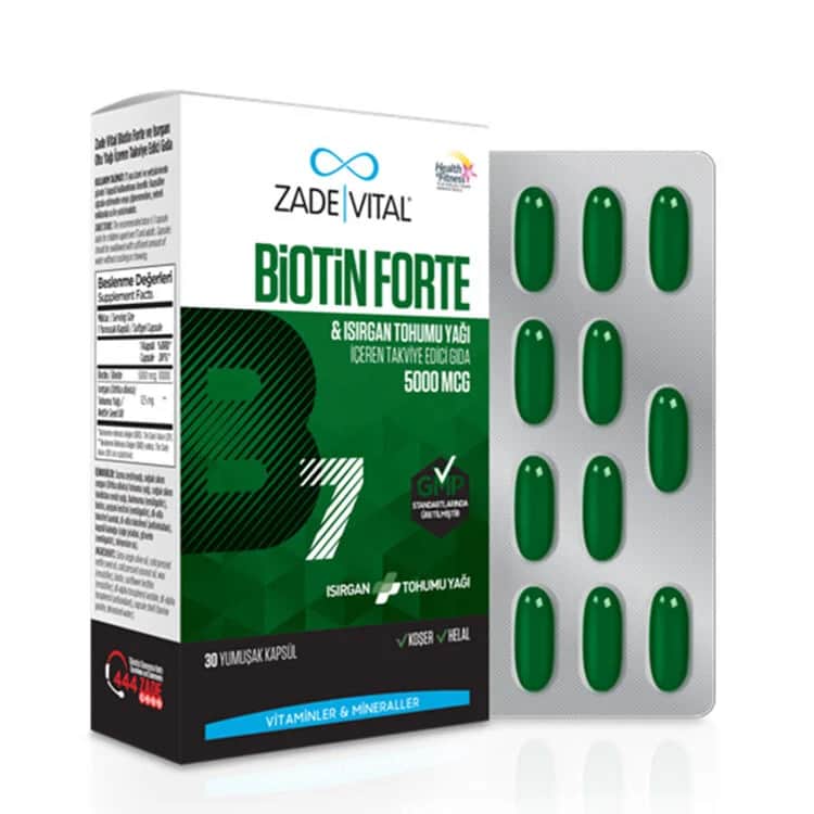 Zade Vital Biotin Forte 30 softgels