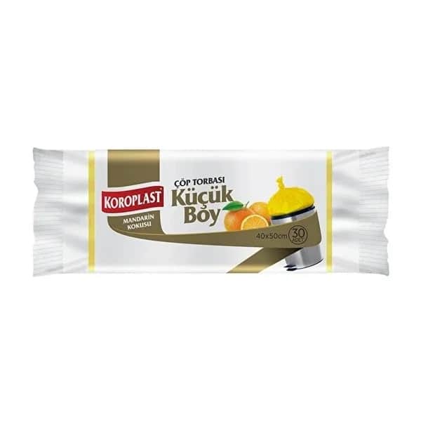 Koroplast Large Garbage Bag Mandarin Scented 30 pcs