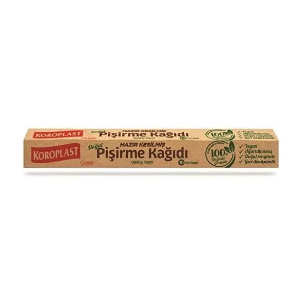 Koroplast Pre-Cut Natural Baking Paper 10 pcs