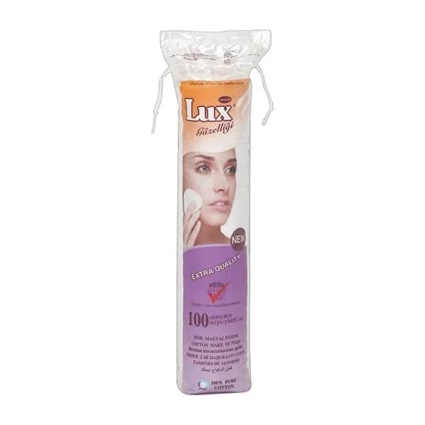 Lux Cotton Make-up Pad Disk Waterjet 100 pcs