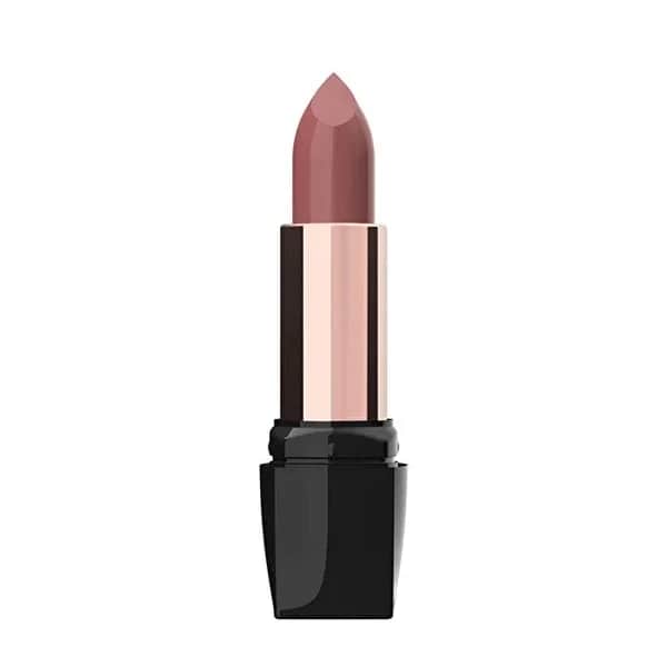 Golden Rose Satin Lipstick - Long-Lasting Creamy Color
