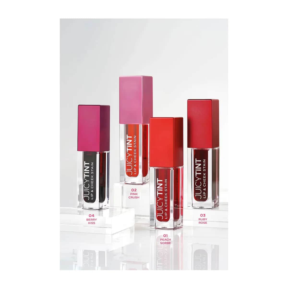 Golden Rose Juicy Tint Lip Cheek Stain No:01 Sorbet 1 pcs