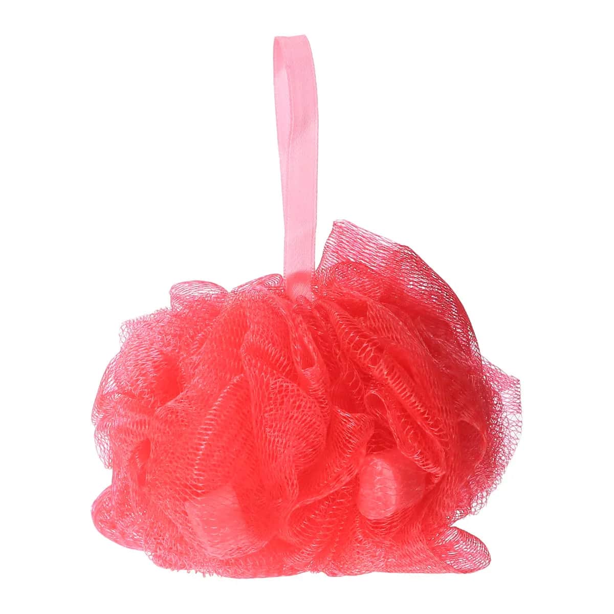 Miine Pompom Loofah Strawberry Soap