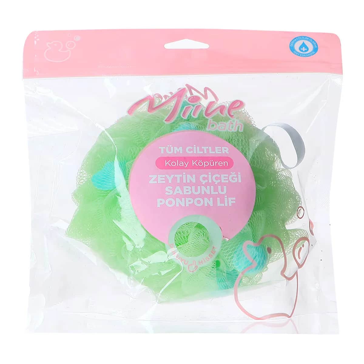 Miine Bath Loofah Olive Blossom Soap