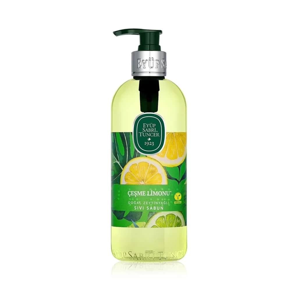 Eyup Sabri Tuncer Natural Olive Oil Liquid Soap Çeşme Lemon 500 ml