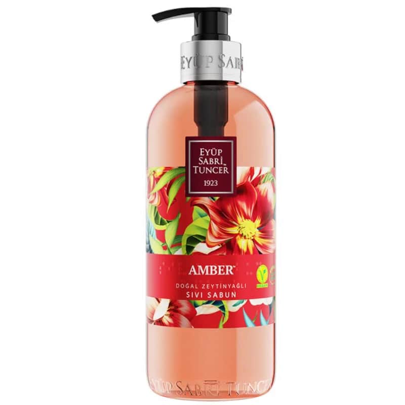 Eyup Sabri Tuncer Natural Olive Oil Liquid Soap Amber 500 ml