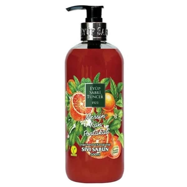 Eyup Sabri Tuncer Natural Orange Oil Liquid Soap 500 ml