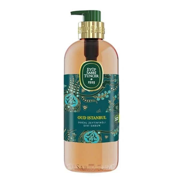 Eyup Sabri Tuncer Oud Istanbul Natural Olive Oil Liquid Soap 500 ml