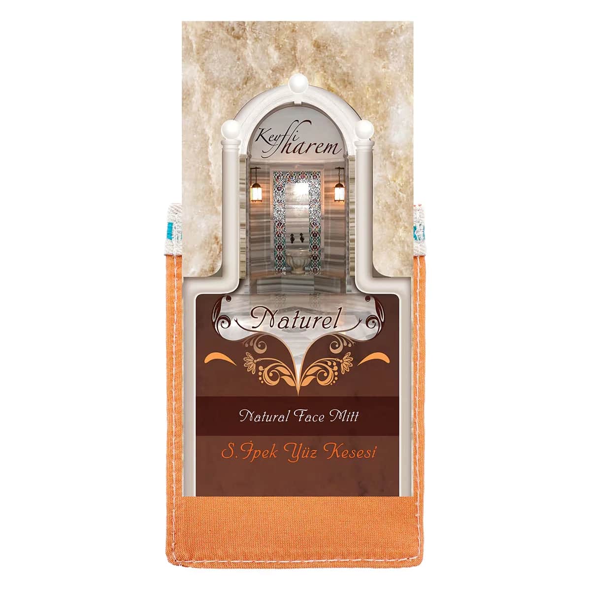 Kelebek Harem Face Pouch Silk