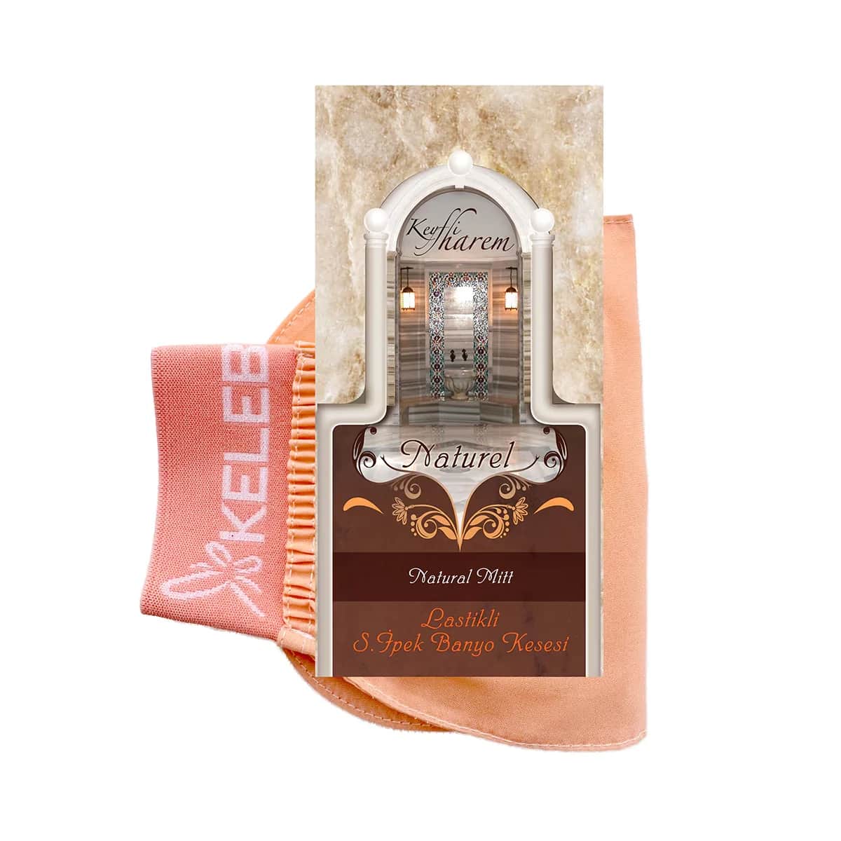 Kelebek Harem Silk Elastic Bath Glove