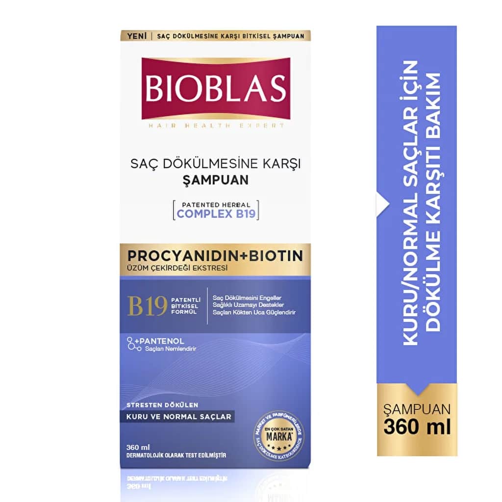 Bioblas Hair Loss Anti Stress Shampoo 360 ml